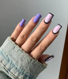 comic nails