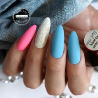 paula.nailsart; 90, 91, top Velvet; sklep.slowianka-nails.pl manicure pastelowy